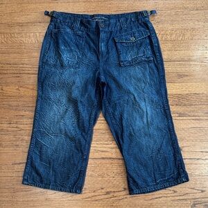 Vintage Ralph Lauren- Lauren jeans co capri pants 100% cotton